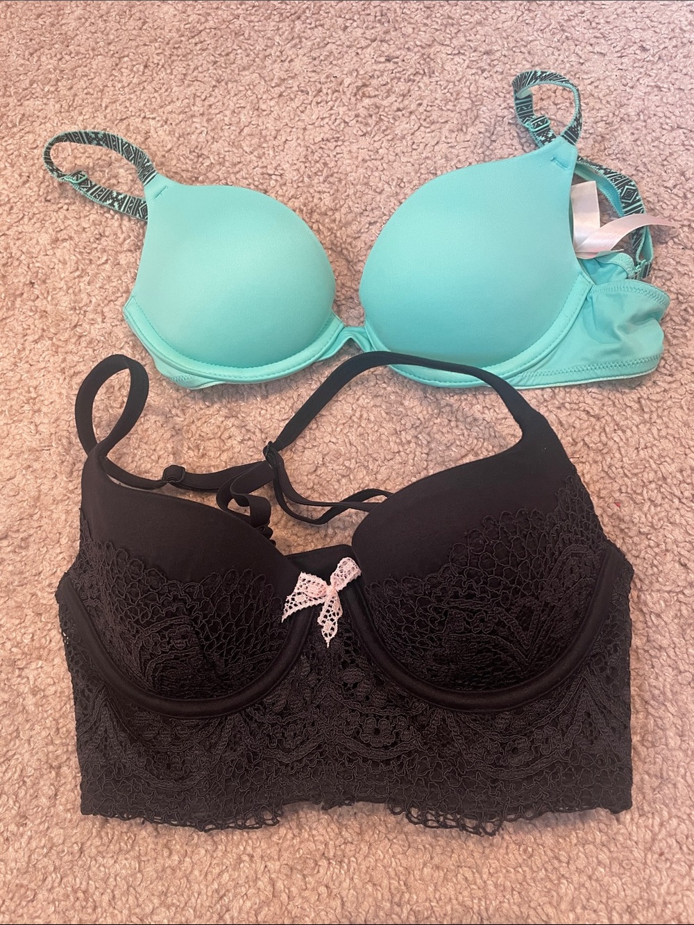 Victoria’s Secret Pink bras Size 32A